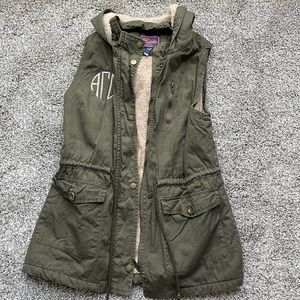 Alpha Gamma Delta Green Utility Vest